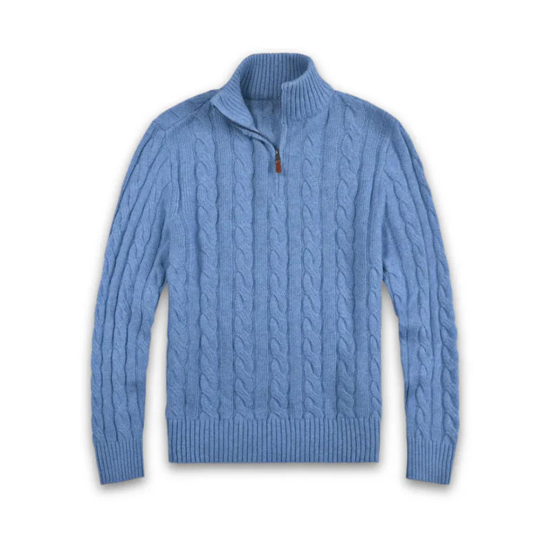 Winter Half Zip Sweater