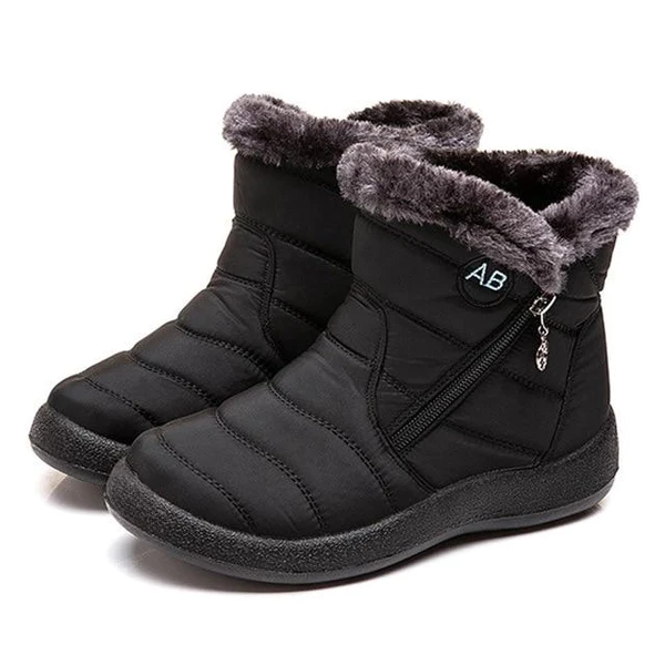 Anti-Slip Fur Lined Waterproof Boots