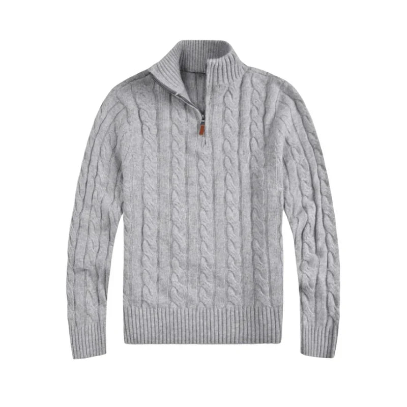 Winter Half Zip Sweater