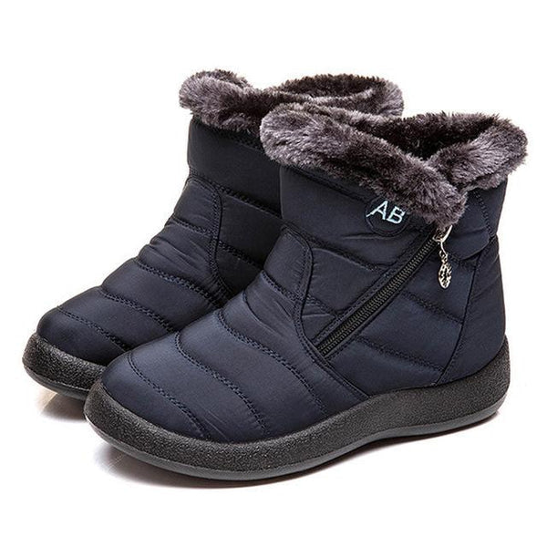 Anti-Slip Fur Lined Waterproof Boots