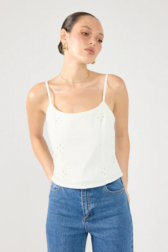 JACQUELINE Top white