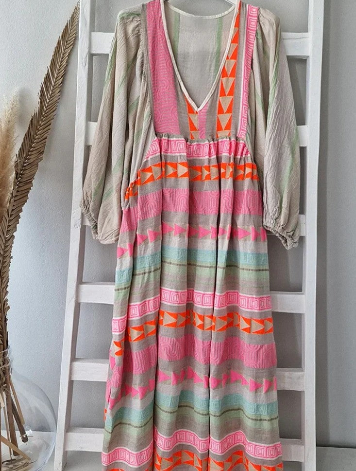 Olive - Elegant Summer Dress with Flattering Fit