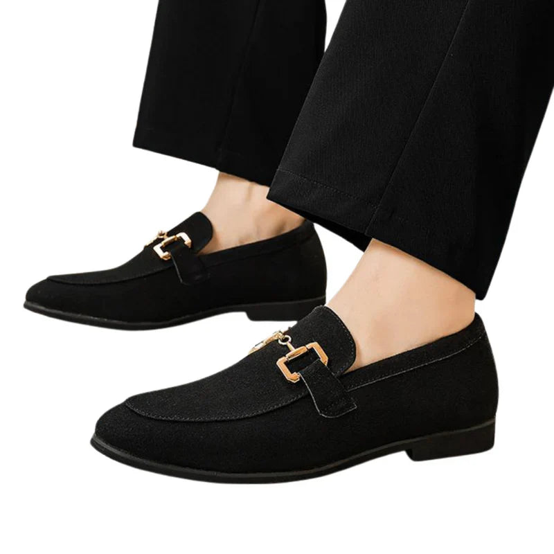 Luxuriöse Loafer aus Wildleder