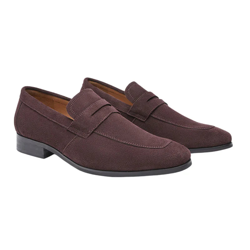 Neumiro Suede Strap Loafers