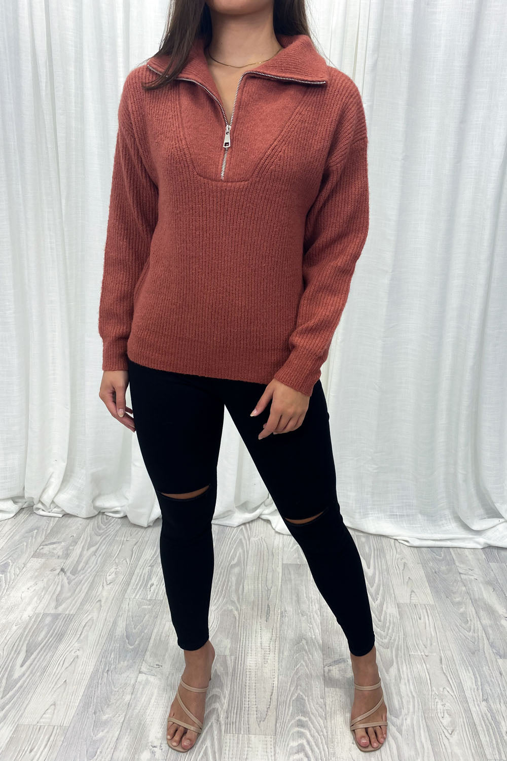 Eloise Zip Knit