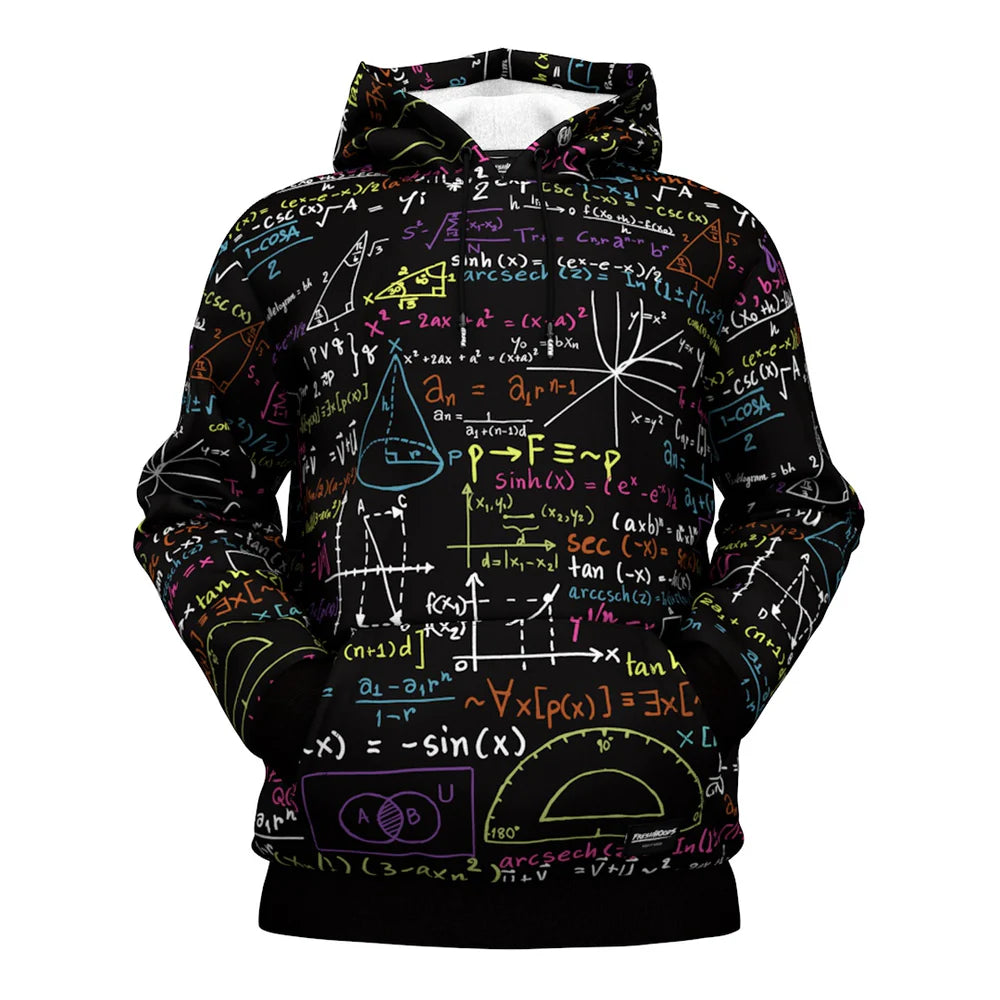 Mens Math Hoodie