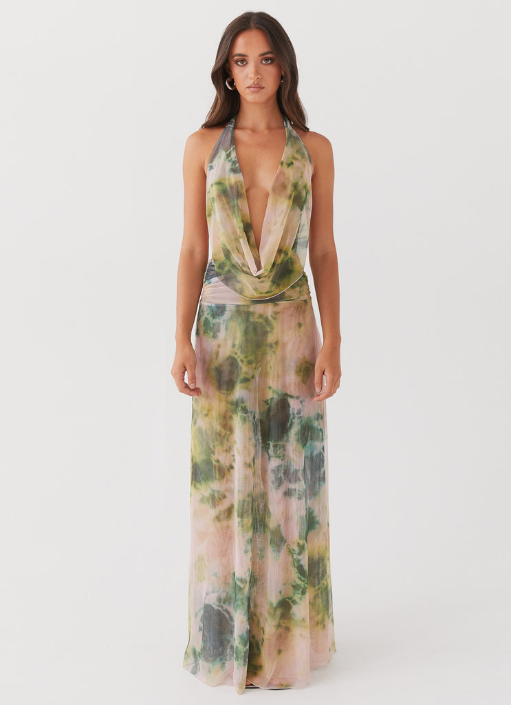 Elysia Mesh Maxi Dress