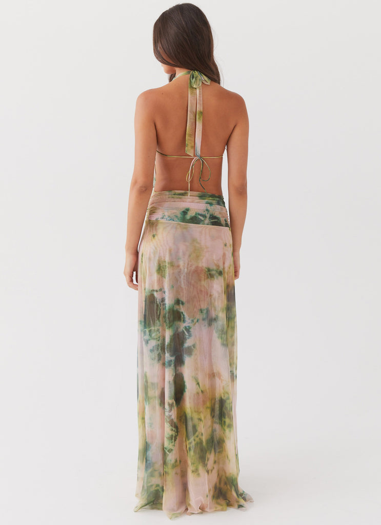 Elysia Mesh Maxi Dress