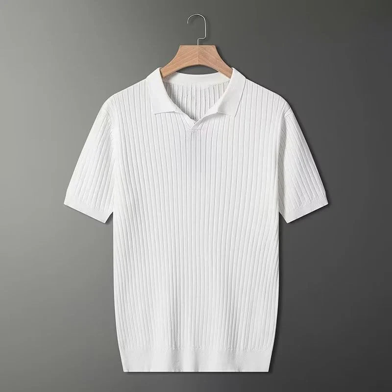 Florence - Ribbed Cotton Polo