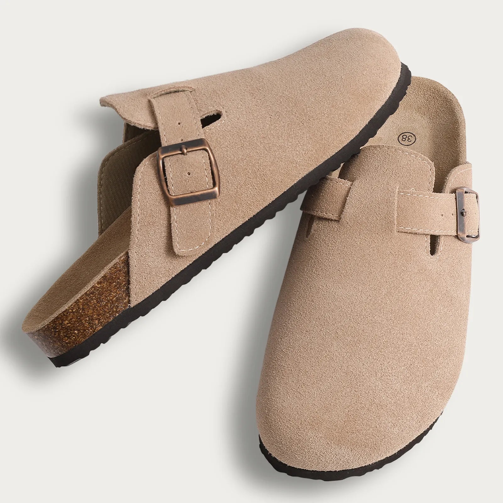 Neumiro Unisex Suede Clogs