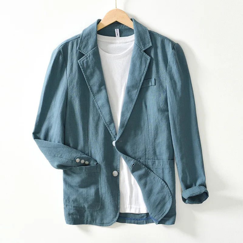 Edward-Linen Blazer