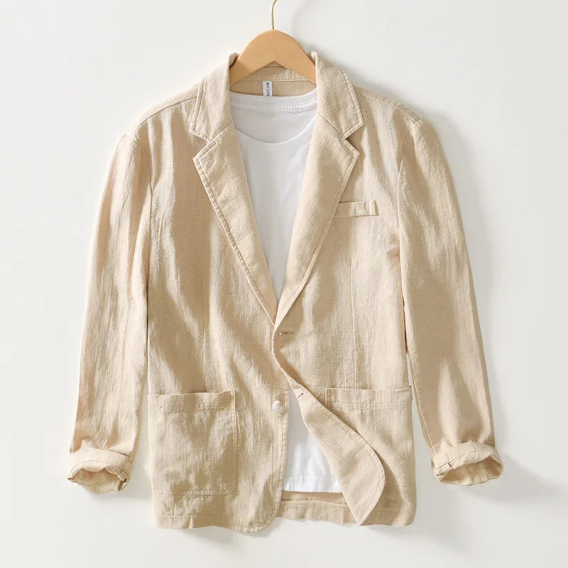 Edward-Linen Blazer