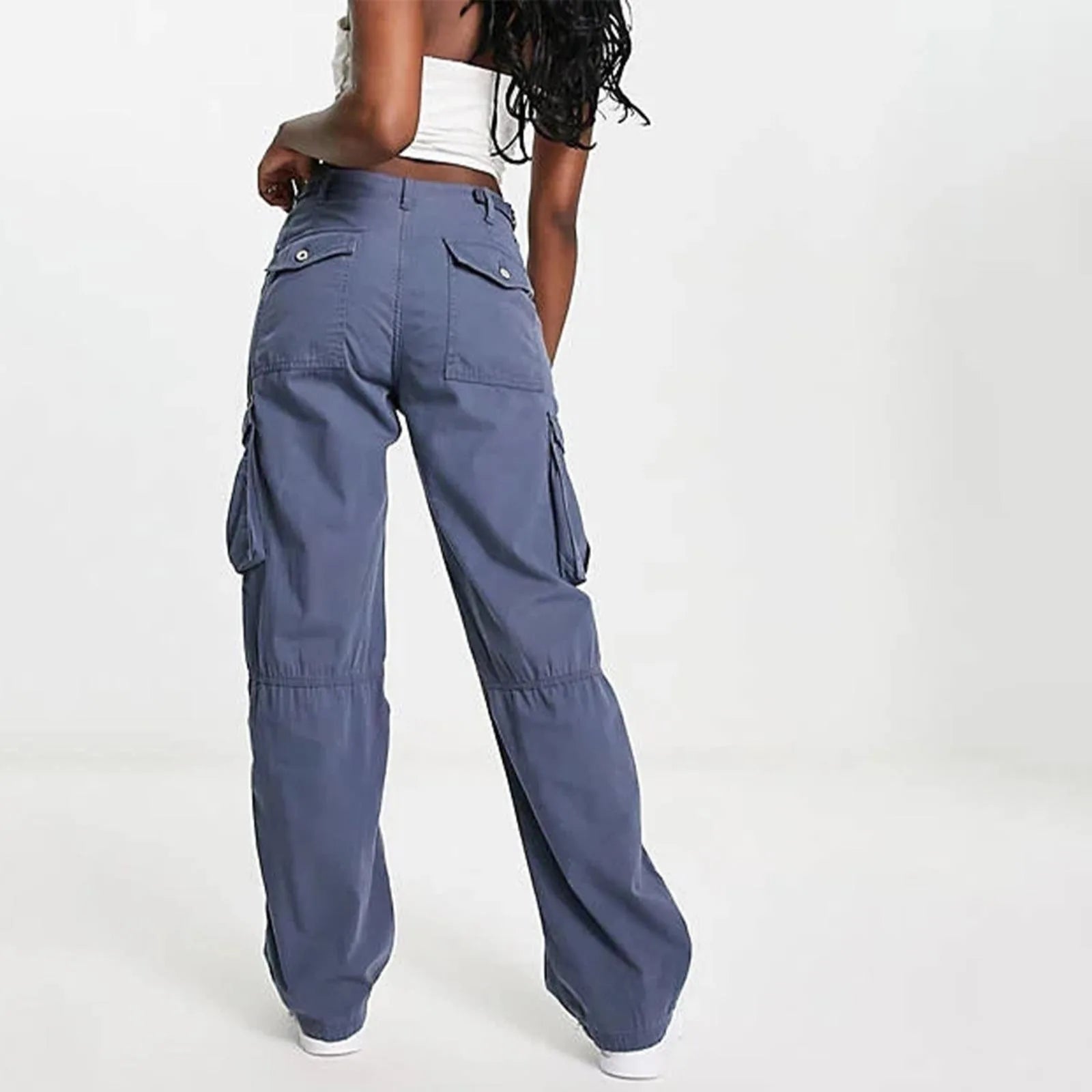 Adjustable Peachy Cargo Pants