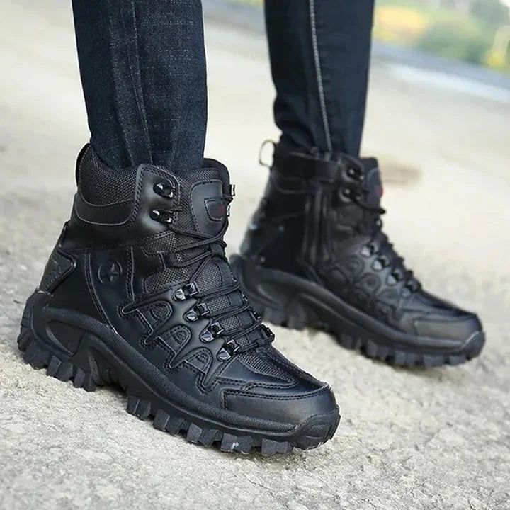 Jason™️ Men Outdoor Waterproof Non-Slip Hiking Boots Combat Boots