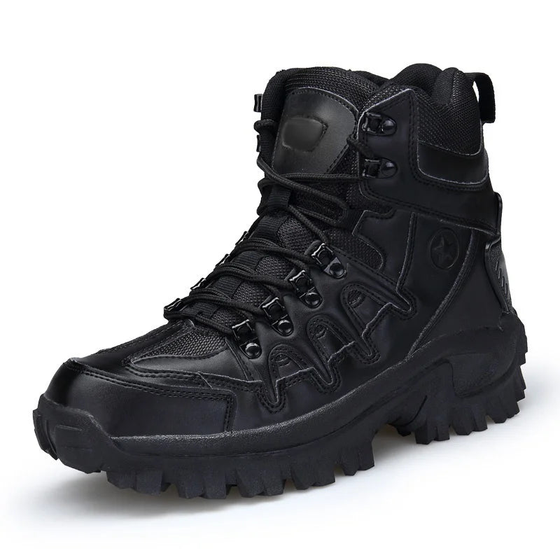 Jason™️ Men Outdoor Waterproof Non-Slip Hiking Boots Combat Boots