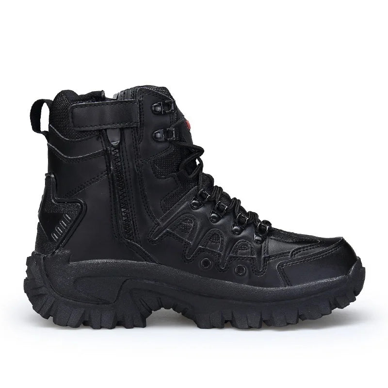 Jason™️ Men Outdoor Waterproof Non-Slip Hiking Boots Combat Boots